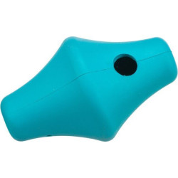 Snack Spinner - hračka na pamlsky, 12 cm, přírodní guma, petrolejová