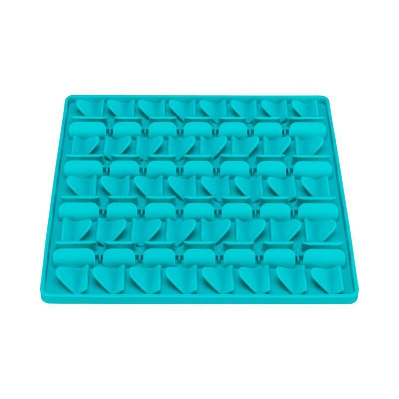 Lick'n'Snack lízací podložka, 30 cm, silikon, modrá