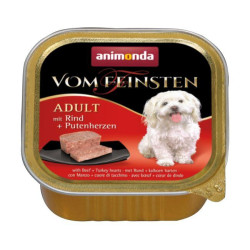 ANIMONDA paštika ADULT - hovězí, krůtí srdce pro psy 150g
