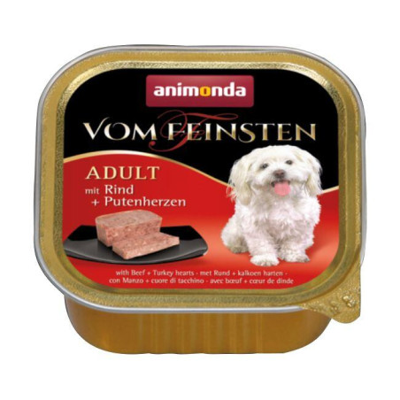ANIMONDA paštika ADULT - hovězí, krůtí srdce pro psy 150g