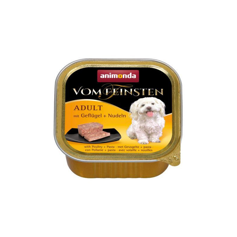 ANIMONDA paštika ADULT - drůbež, těstoviny pro psy 150g