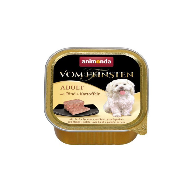 ANIMONDA paštika ADULT - hovězí, brambory pro psy 150g