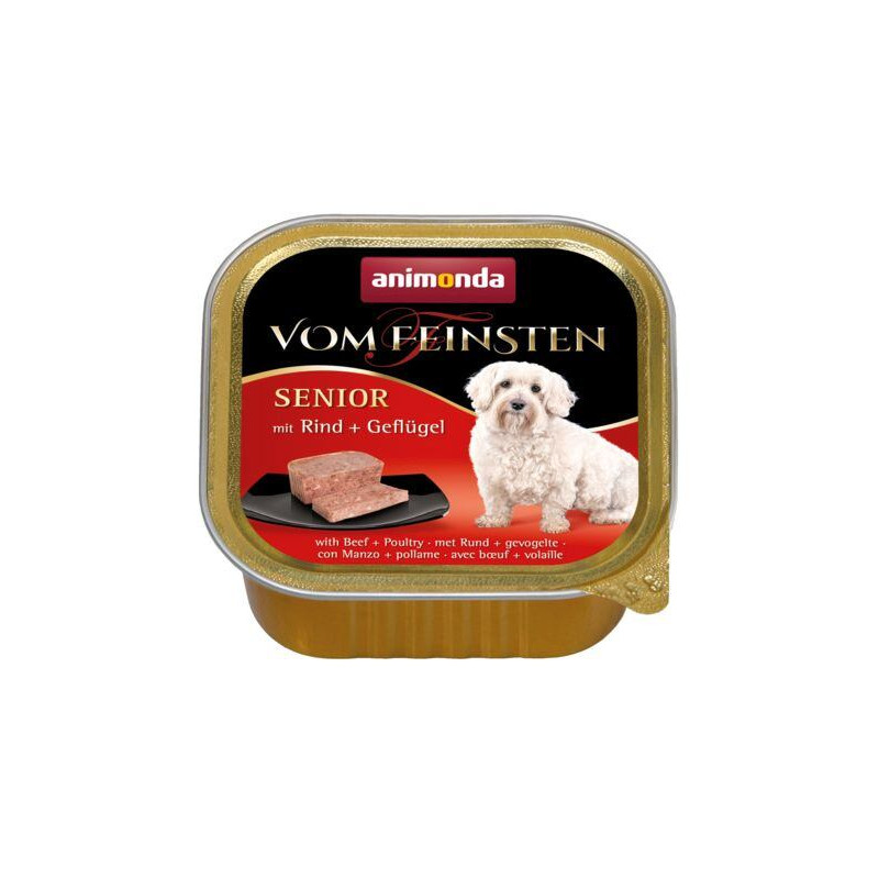 ANIMONDA paštika SENIOR - hovězí, kuře pro psy 150g