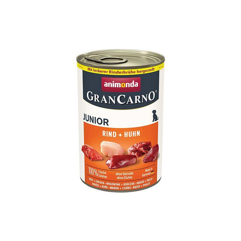 GRANCARNO JUNIOR - hovězí + kuřecí 400g