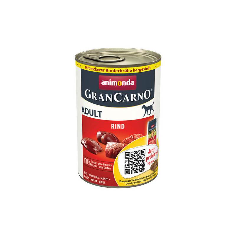GRANCARNO Adult - hovězí 400g