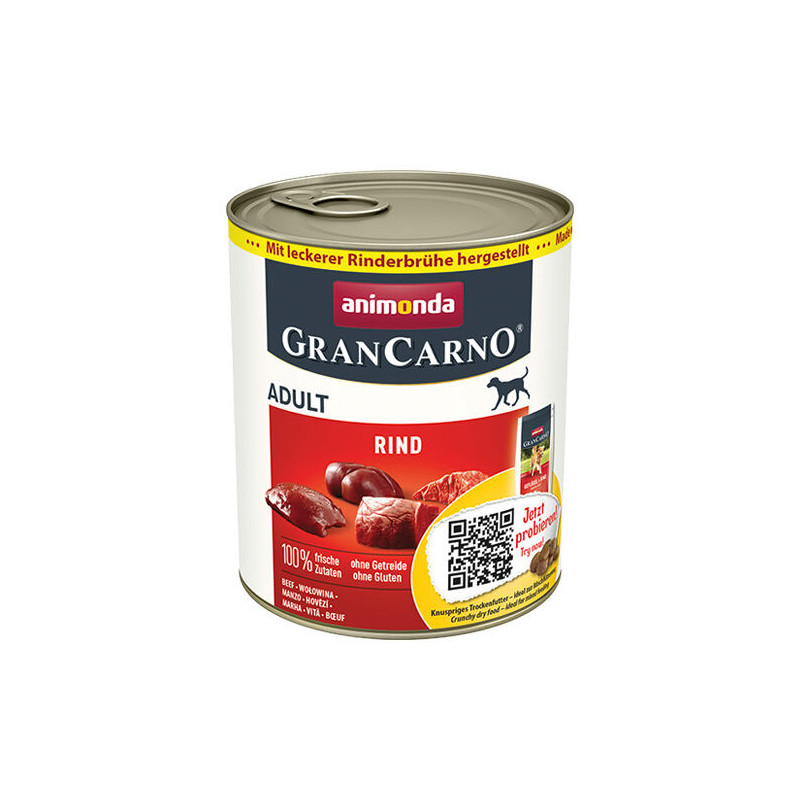 GRANCARNO Adult - hovězí 800g