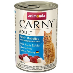 ANIMONDA konzerva CARNY Adult -hovězí, treska, petržel 400g