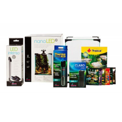 Akvarijní set nano LED 30 30x30x35cm (RP 2,10 Kč)