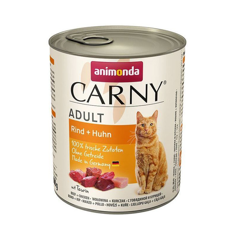 ANIMONDA konzerva CARNY Adult - hovězí, kuřecí 800g