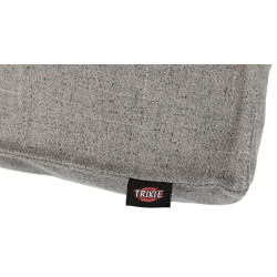 Polštář TALIS obdélník, tkaná látka, šedá