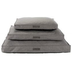 Polštář TALIS obdélník, tkaná látka, šedá