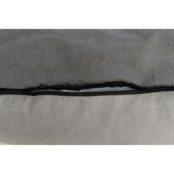 Pelech LENI obdélník s okrajem, písková/šedá