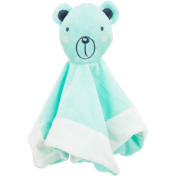 JUNIOR snuggler - plyšový mazlíček, čtverec s plyšovou hlavou