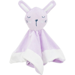 JUNIOR snuggler - plyšový mazlíček, čtverec s plyšovou hlavou