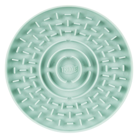 JUNIOR lízací talířek na pamlsky/paštiky, mátová