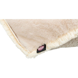 Extravysoký polštář BOHO čtvercový, béžová