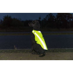 Bezpečnostní vesta, reflexní, neon žlutá