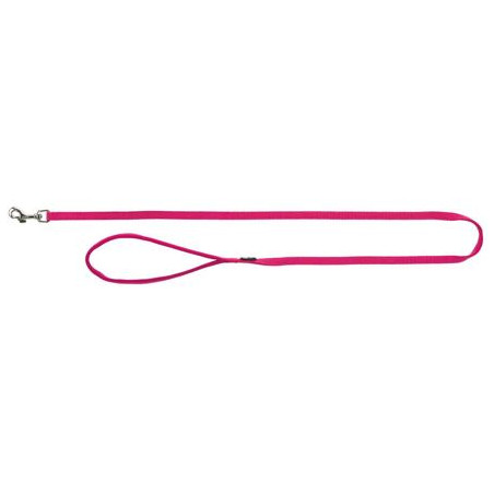 Vodítko PREMIUM s vyplněnou rukojetí - fuchsie