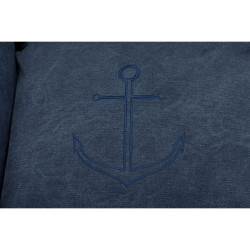 BE NORDIC pelech FÖHR s okrajem, tmavěmodrá