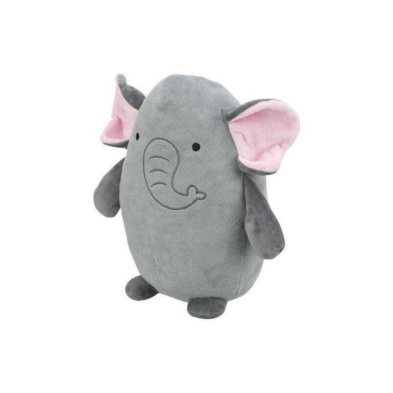 Plyšový slon s paměťovým efektem 27 cm, šedá