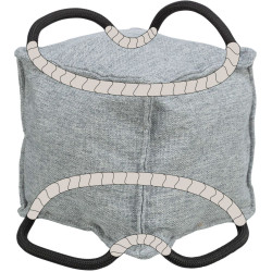 Be Eco CityStyle kostka s lanem, 16 cm, recyklováno, tkanina/lano