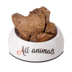 ALL ANIMALS konzerva KOČKOPES telecí jatýrka 400 g
