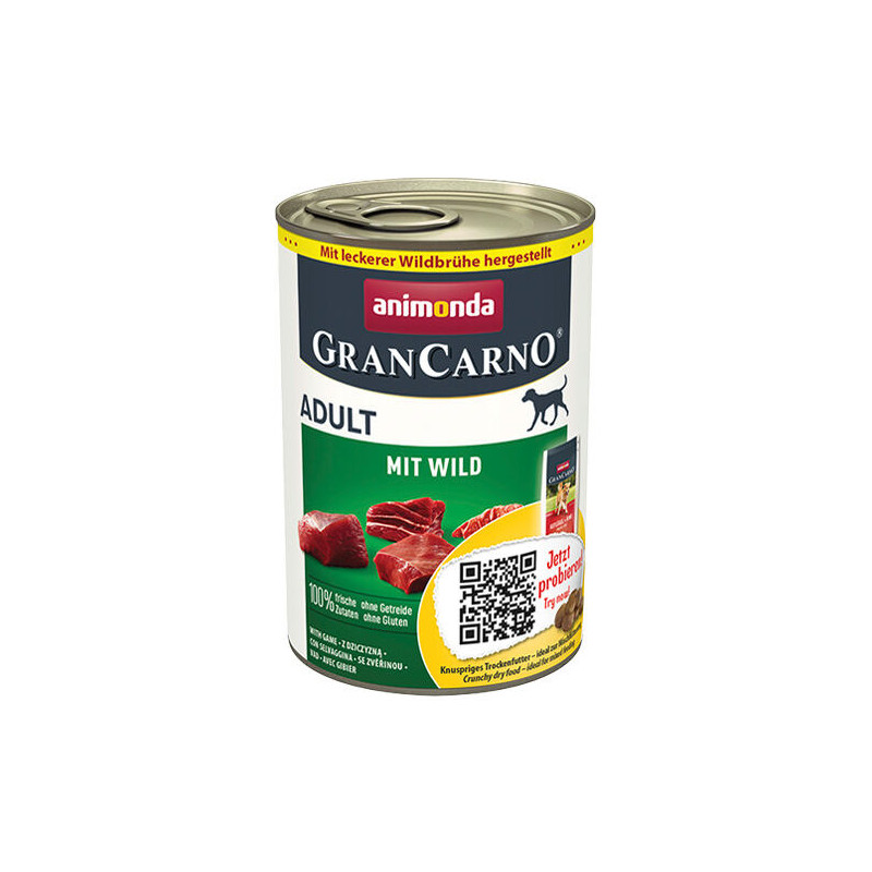 GRANCARNO Adult - se zvěřinou 400 g
