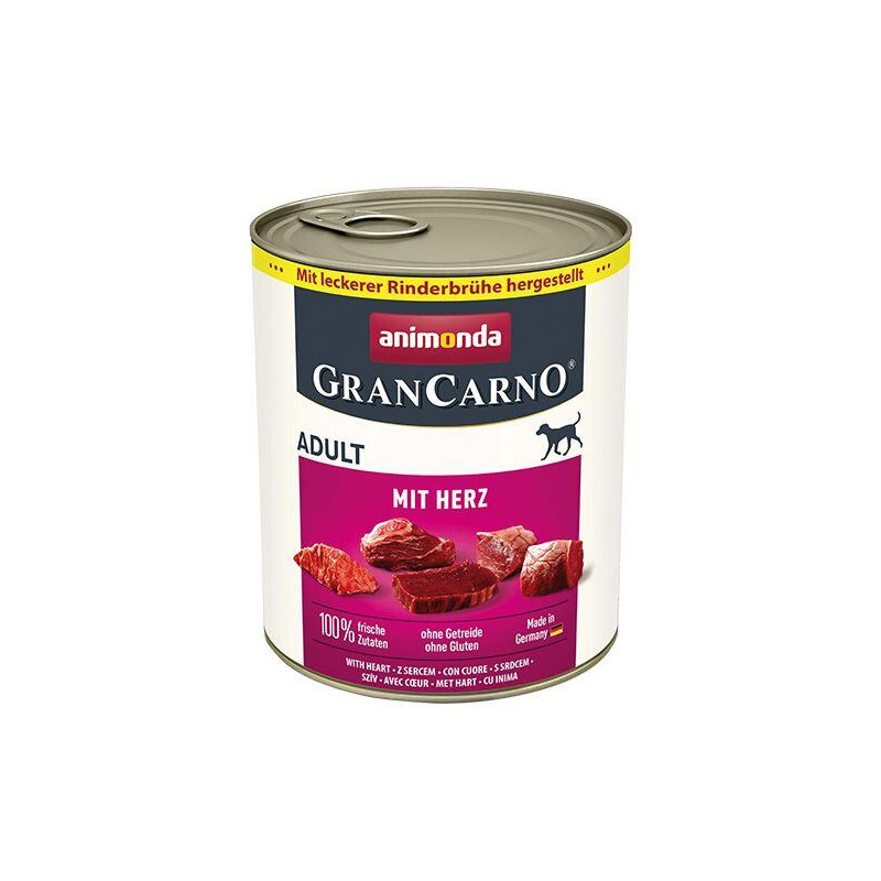 GRANCARNO Adult - se srdcem 800 g