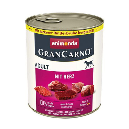 GRANCARNO Adult - se srdcem 800 g