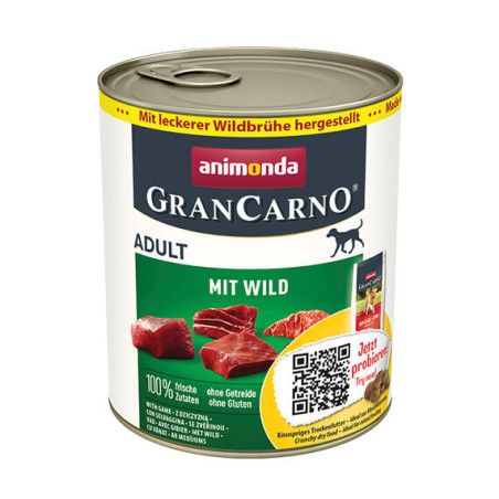 GRANCARNO Adult - se zvěřinou 800 g