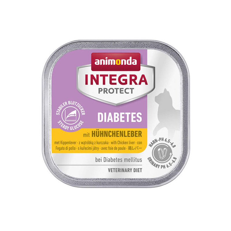 INTEGRA PROTECT Diabet adult s kuřecími játry pro kočky 100 g