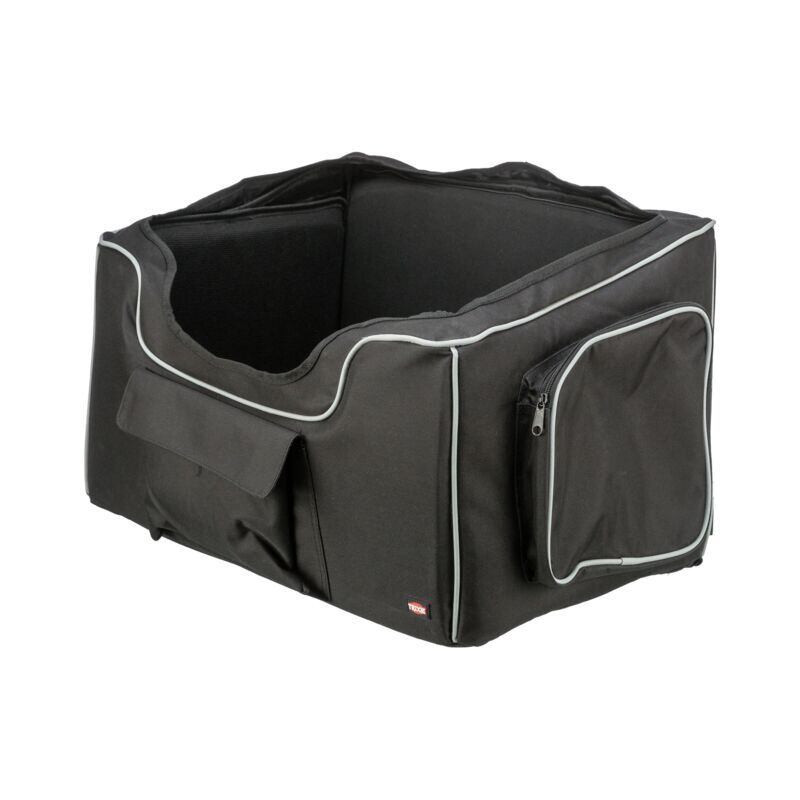 Autosedačka 56 x 37 x 36 cm, černá/šedá