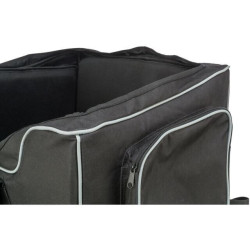 Autosedačka 56 x 37 x 36 cm, černá/šedá