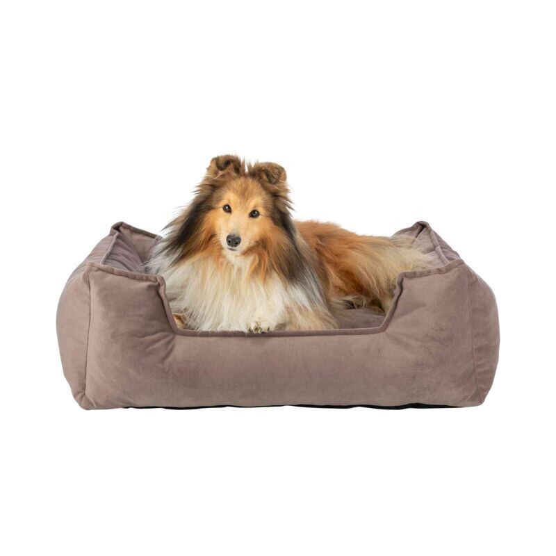 Obdélníkový pelech TALIA, hnědá