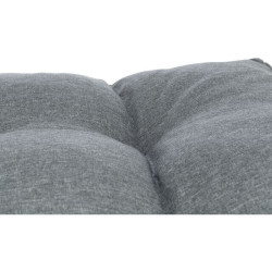 Vysoký polštář NIO, voděodolný, tmavošedá