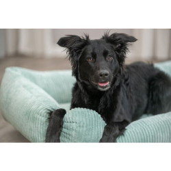 Vital Bed JONNA ortopedický obdélníkový pelech, manšestrový plyš, šalvějová