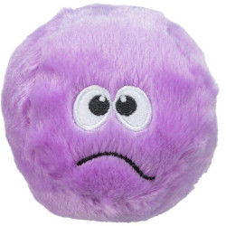 Be Eco míček Smajlík ø 10 cm, plyš se zvukem, různé barvy i výrazy