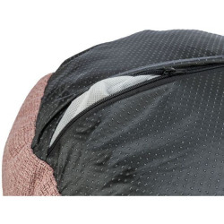 VIVIANA kulatý sametový pelech, ø 50 cm, antická růžová