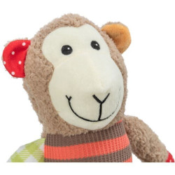 Monkey - zalátaná opice, 38 cm, plyšová hračka se zvukem