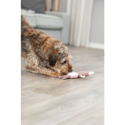 Rabbit - králík, 24 cm, hračka bez zvuku, látka/plyš, růžová