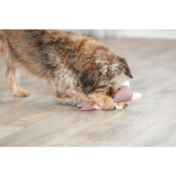 Rabbit - králík, 24 cm, hračka bez zvuku, látka/plyš, růžová