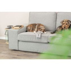 Mýval s lanem, hračka se zvukem, 33 cm, plyš/tkanina/lano