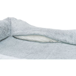 Vital Bed LINO, ortopedický obdélníkový pelech, šedá/světlešedá