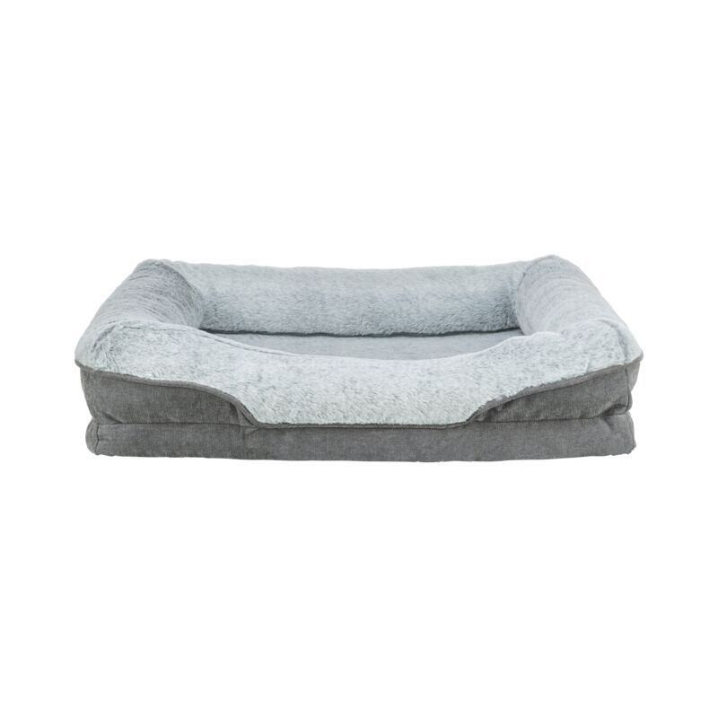 Vital Bed LINO, ortopedický obdélníkový pelech, šedá/světlešedá