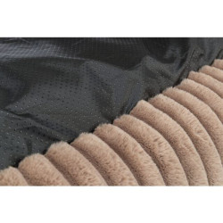 Pelech LONNI obdélníkový, manšestrový plyš, béžová