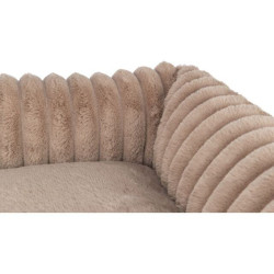 Pelech LONNI obdélníkový, manšestrový plyš, béžová