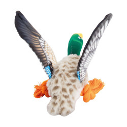 Divoká kachna na laně, 26 cm, robustní hračka pro psy, HIPHOP DOG