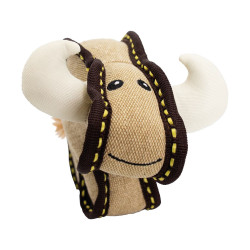 Býk, 24 cm, robustní hračka pro psy, HIPHOP DOG, tkaná látka