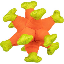 Aqua Toy mořský ježek, plovoucí hračka do vody, 24 cm, oranžová/zelená
