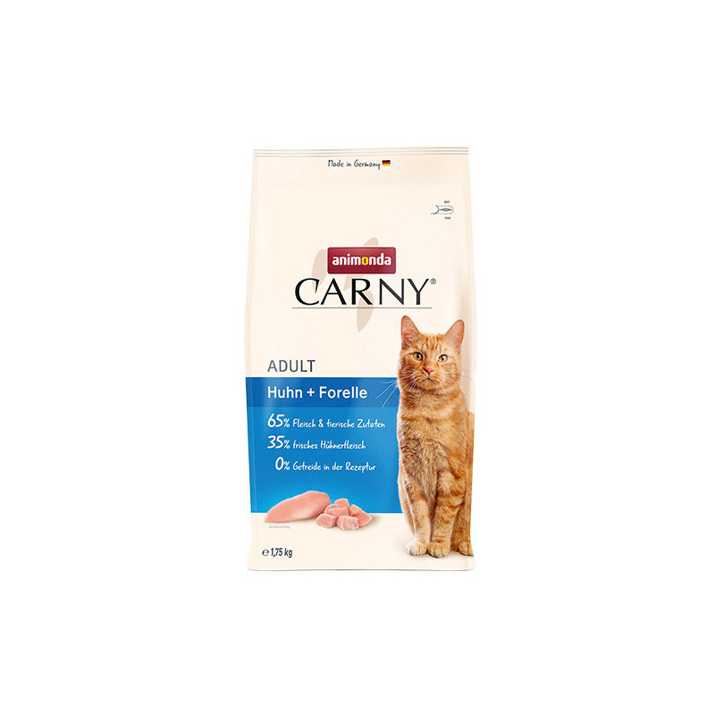ANIMONDA Carny Adult - kuře + pstruh 1.75 kg